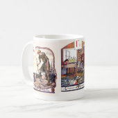 ロシアのなアルファベットの写真は完全、12の#2襲います コーヒーマグカップ (正面左)