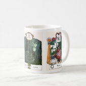 ロシアのなアルファベットの写真は完全、12の#5襲います コーヒーマグカップ (正面右)