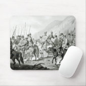 ロシアのなコサック人の異なった種族 マウスパッド (マウス)