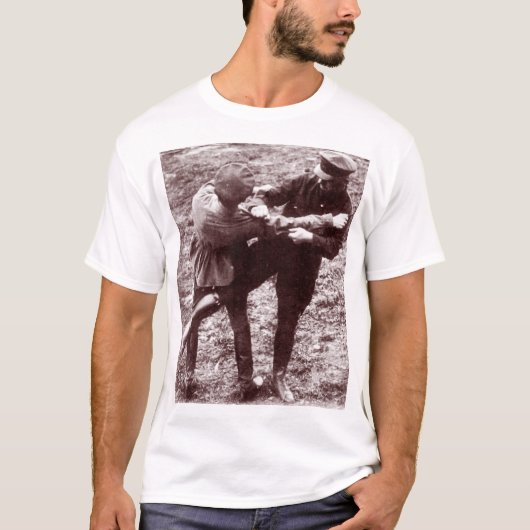 ロシアのなサンボの赤軍 Tシャツ (正面)