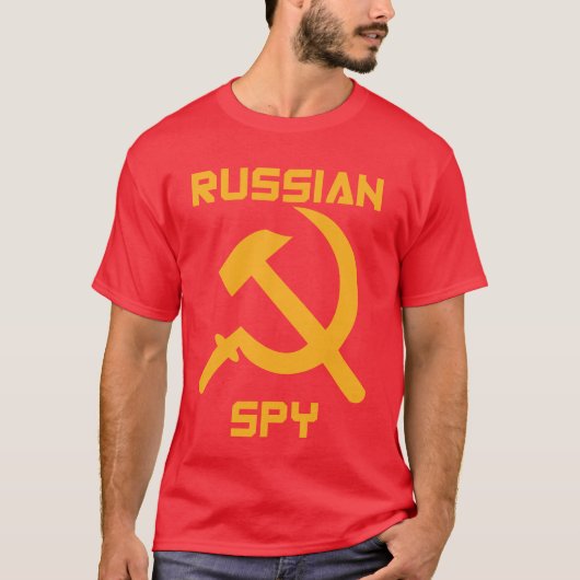 ロシアのなスパイ Tシャツ (正面)