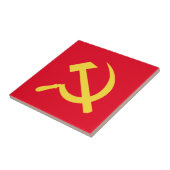 ロシアのなソ連国旗のセラミックタイル タイル (側面)