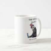 ロシアのなハッカーのコーヒー・マグ コーヒーマグカップ (正面右)