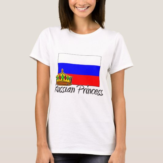 ロシアのなプリンセス Tシャツ (正面)