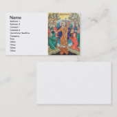 ロシアのなモザイクアイコン 名刺 (正面/裏面)