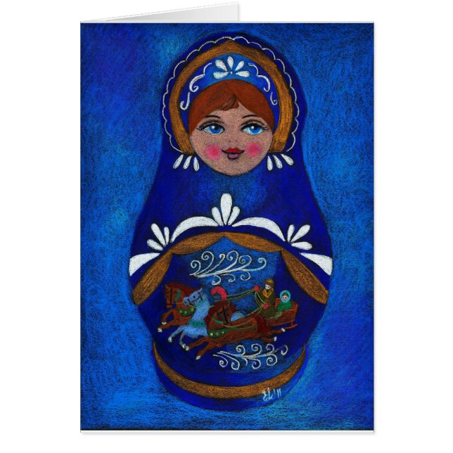 ロシアのな人形 (正面)