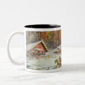 ロシアのな冬1900-10年 ツートーンマグカップ (左)