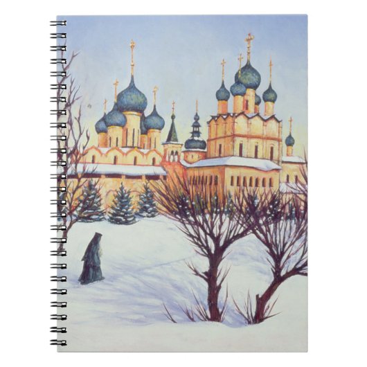 ロシアのな冬2004年 ノートブック (正面)