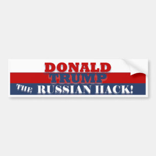 ロシアのな刻み目のバンパーステッカーを切札で取って下さい バンパーステッカー