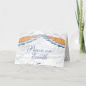 ロシアのな天使のクリスマスの挨拶状 シーズンカード (裏面)