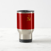 ロシアのな旗のタンブラー トラベルマグ (中央)