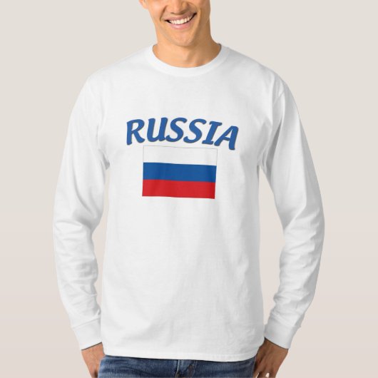 ロシアのな旗 Tシャツ (正面)