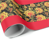 ロシアのな民芸の仕事 ラッピングペーパー (ロールコーナー)