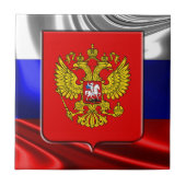 ロシアのな紋章付き外衣 タイル (正面)