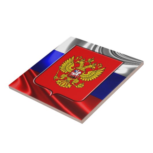ロシアのな紋章付き外衣 タイル (側面)