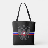 ロシアのな紋章付き外衣 トートバッグ (裏面)