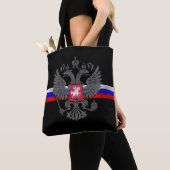 ロシアのな紋章付き外衣 トートバッグ (クローズアップ)