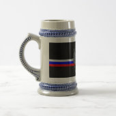 ロシアのな紋章付き外衣 ビールジョッキ (左)
