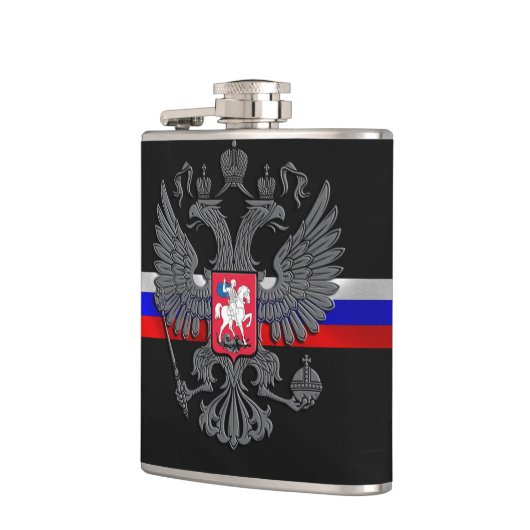 ロシアのな紋章付き外衣 フラスク (左)