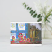 ロシアのな茶時間 ポストカード (スタンド正面)