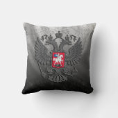 ロシアのな記号の旗 クッション (裏面)