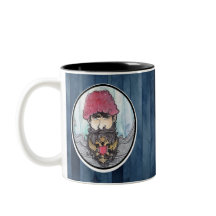 ロシアのな諺のコーヒー・マグ: オオカミの足は彼を食べ物を与えます