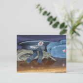 ロシアのな軍の帽子 ポストカード (スタンド正面)