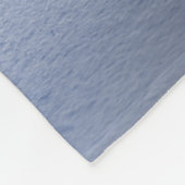 ロシアのな青猫の凝視 フリースブランケット (角)