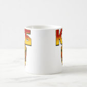 ロシアのなKGBのバッジのソビエト時代 コーヒーマグカップ (中央)