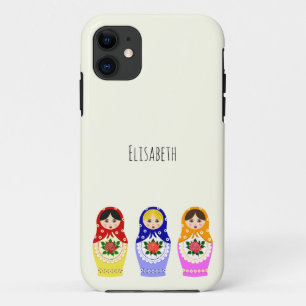 ロシアのなmatryoshkaの人形 iPhone 11 ケース