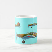 ロシアのなrecip コーヒーマグカップ (中央)