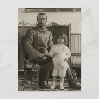 ロシアのはがきのTsarevich Alexis、Tsar Nicolas氏 ポストカード
