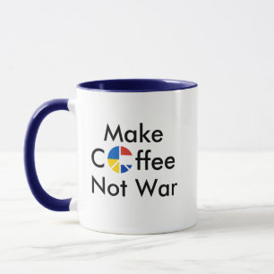 ロシアのウクライナ戦争ではなくコーヒーをアンチする マグカップ