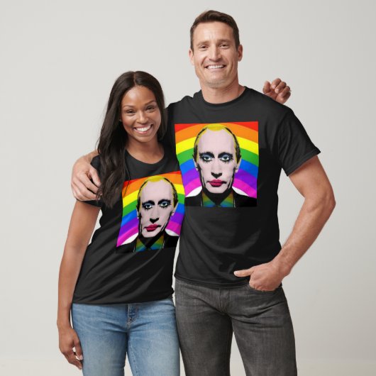 ロシアのウラジーミル五世プーチン大統領 Tシャツ (ユニセックス)