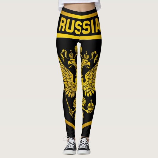 ロシアのエンブレム レギンス (正面)