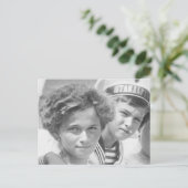 ロシアのオルガとサレビチ・アレクシスの子ども達 ポストカード (スタンド正面)