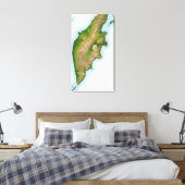 ロシアのカムチャッカ半島 キャンバスプリント (インサイチュ (寝室))