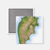 ロシアのカムチャッカ半島 マグネット (正面/裏面)