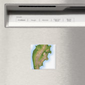 ロシアのカムチャッカ半島 マグネット (インサイチュ (食洗機))