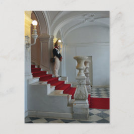 ロシアのキャサリン宮殿での警備 ポストカード