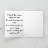 ロシアのクリスマス シーズンカード (内部)