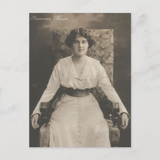 ロシアのグランド・ダチェス・マリー・パブロヴナ#040 ポストカード (正面)