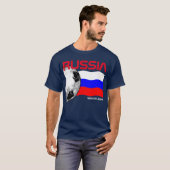 ロシアのサッカーのTシャツ Tシャツ (正面フル)