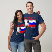 ロシアのサッカーのTシャツ Tシャツ (ユニセックス)