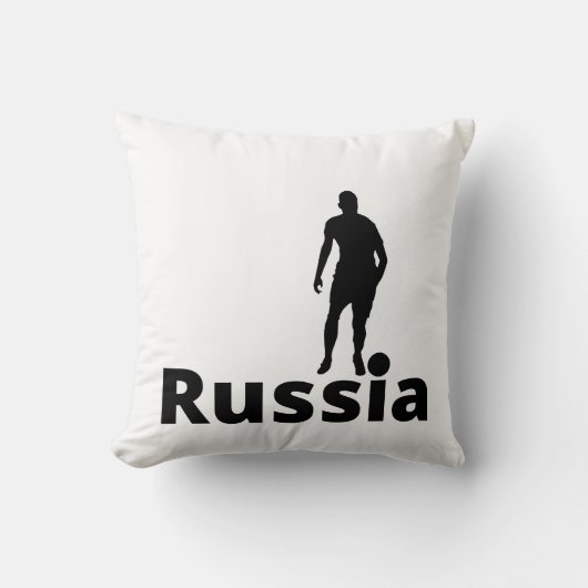 ロシアのサッカー クッション (正面)