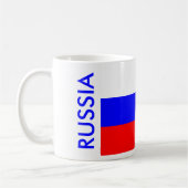 ロシアのサッカー コーヒーマグカップ (左)
