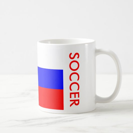 ロシアのサッカー コーヒーマグカップ (右)