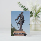 ロシアのサンクトペテルブルクにあるピョートル大帝の像 ポストカード (スタンド正面)