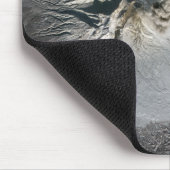 ロシアのシベロチ火山 マウスパッド (コーナー)