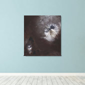 ロシアのシベローチ火山の灰の汚れA:マジで"1/2s sl キャンバスプリント (インサイチュ (ウッドフロア))